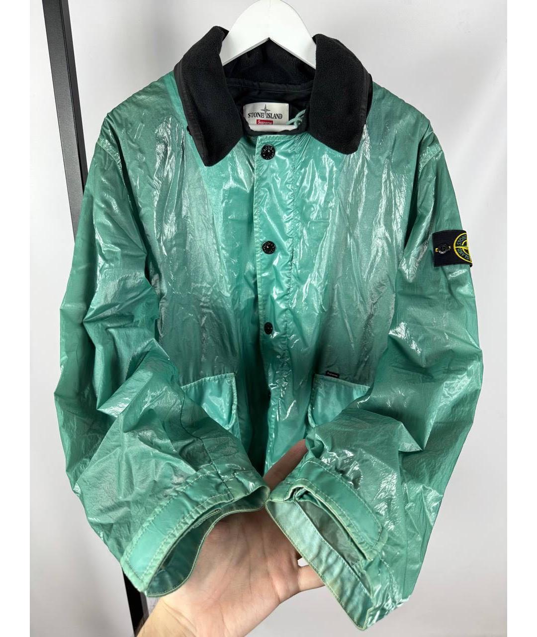 STONE ISLAND Зеленая куртка, фото 7