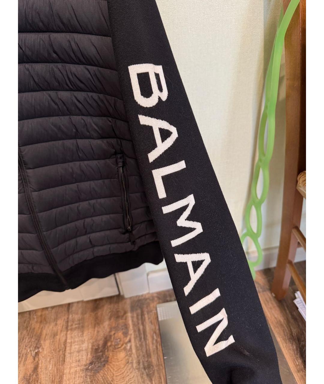 BALMAIN Черная куртка, фото 5