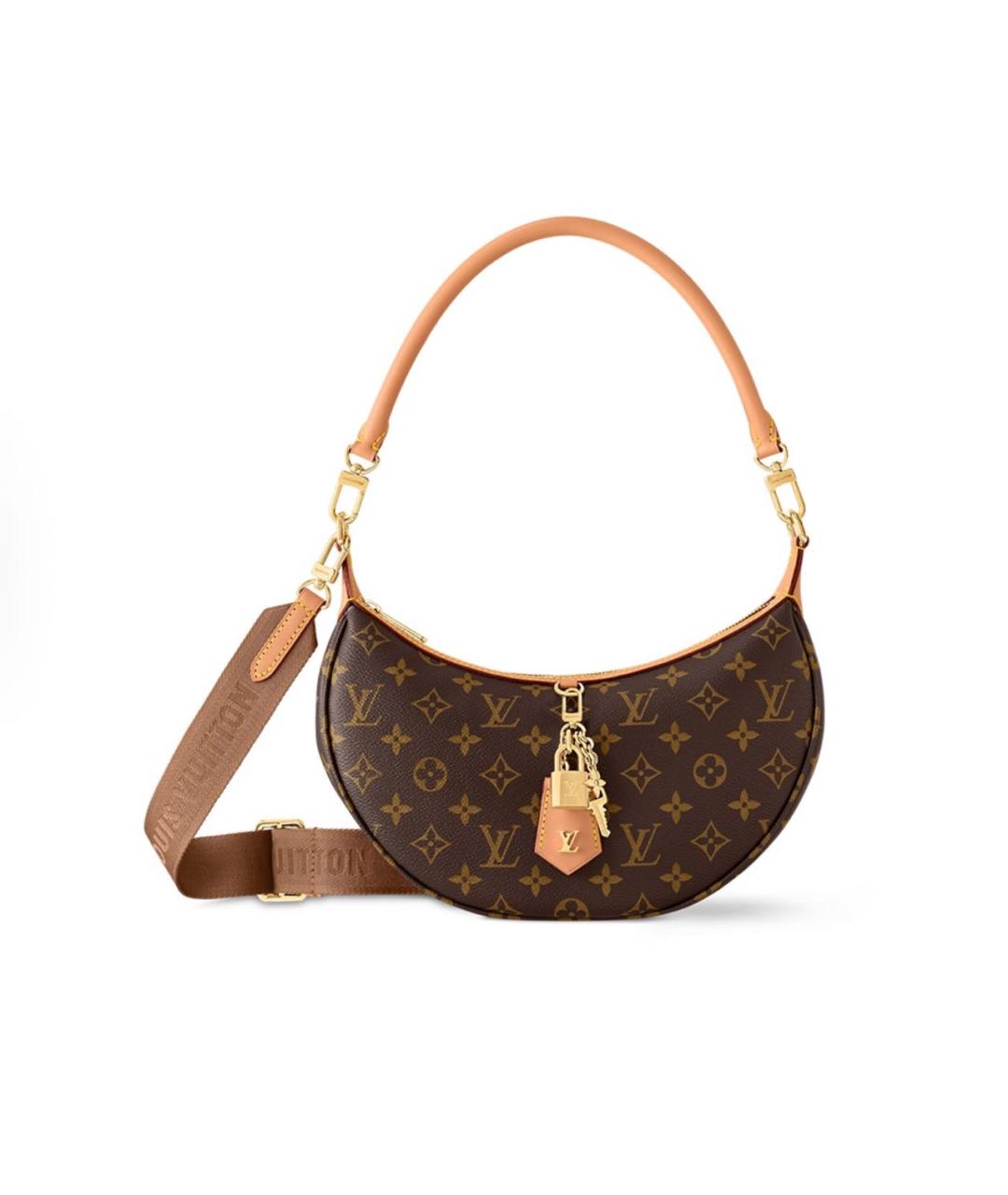 LOUIS VUITTON Коричневая сумка с короткими ручками, фото 6
