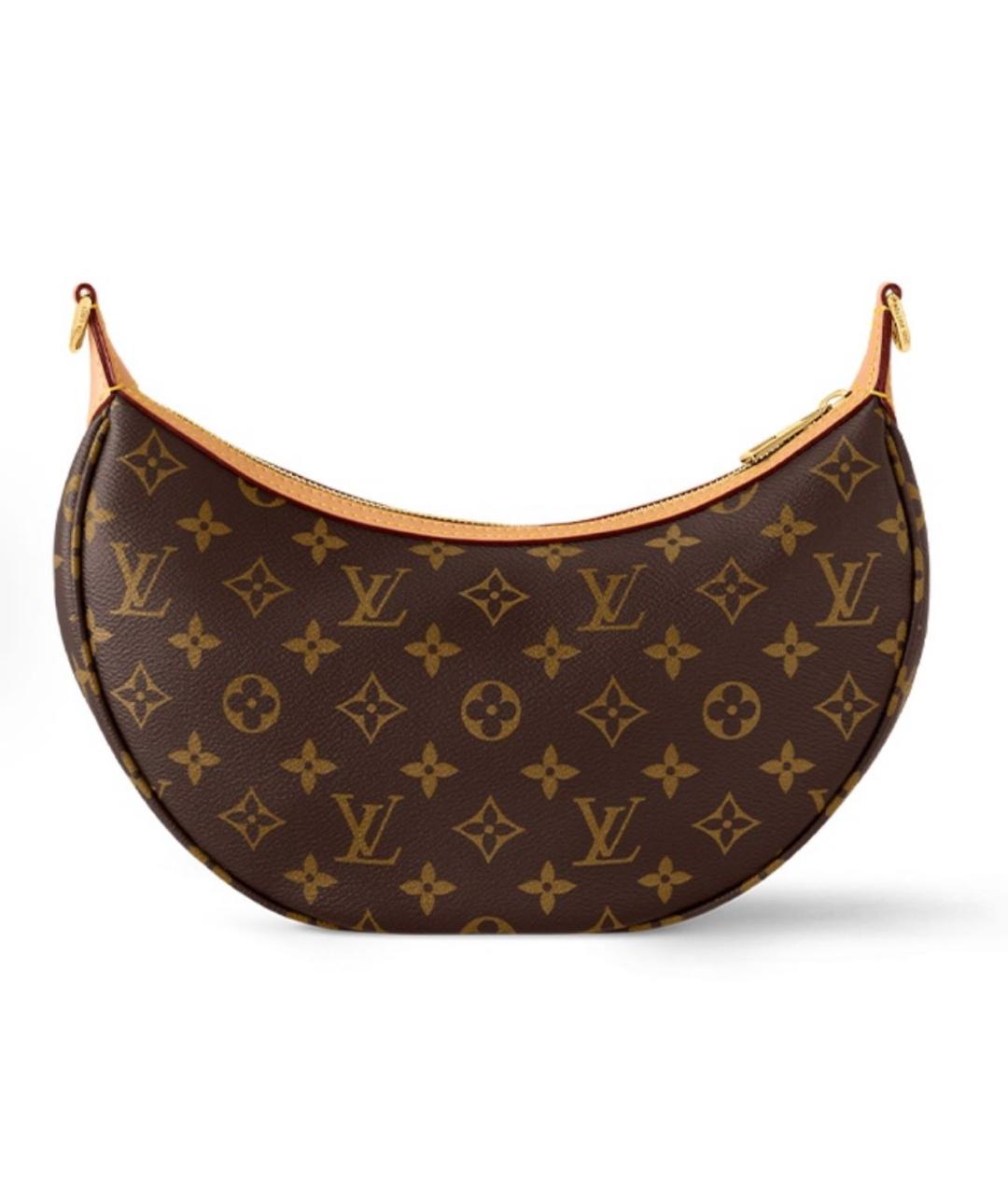 LOUIS VUITTON Коричневая сумка с короткими ручками, фото 3