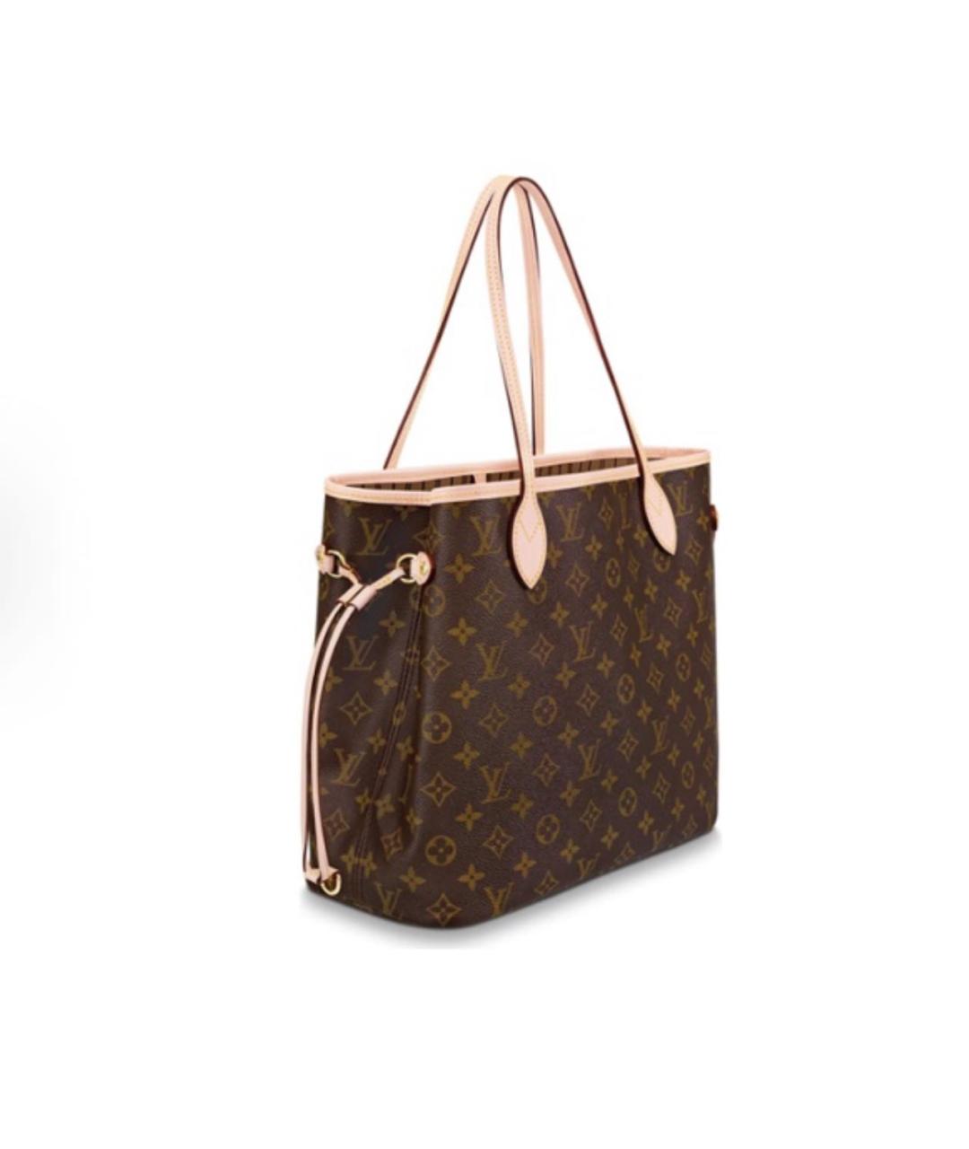 LOUIS VUITTON Коричневая сумка тоут, фото 3