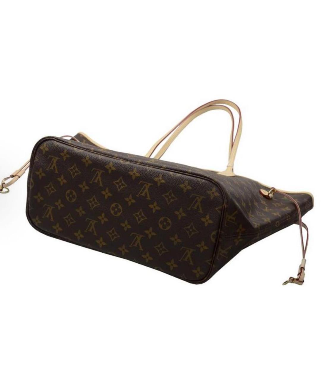 LOUIS VUITTON Коричневая сумка тоут, фото 5