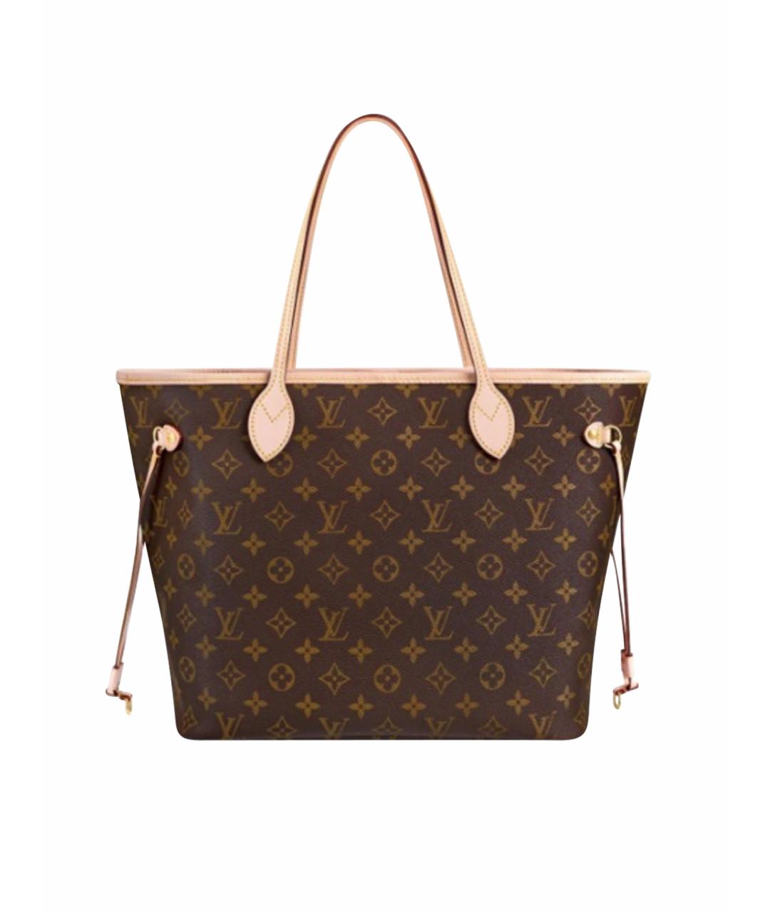 LOUIS VUITTON Коричневая сумка тоут, фото 1
