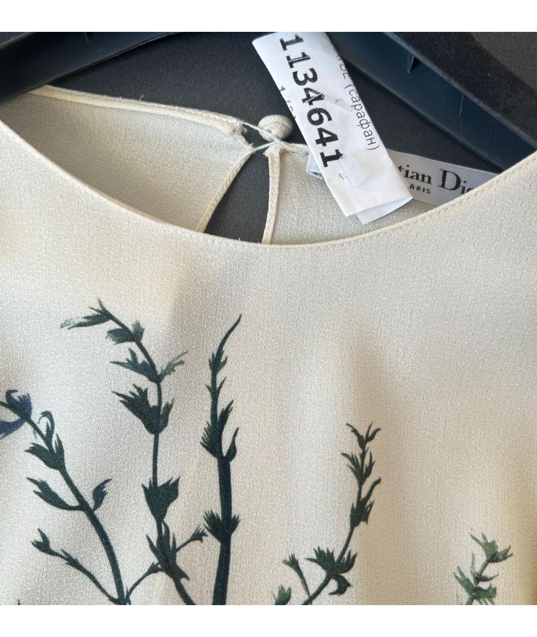 CHRISTIAN DIOR Шелковое платье, фото 3
