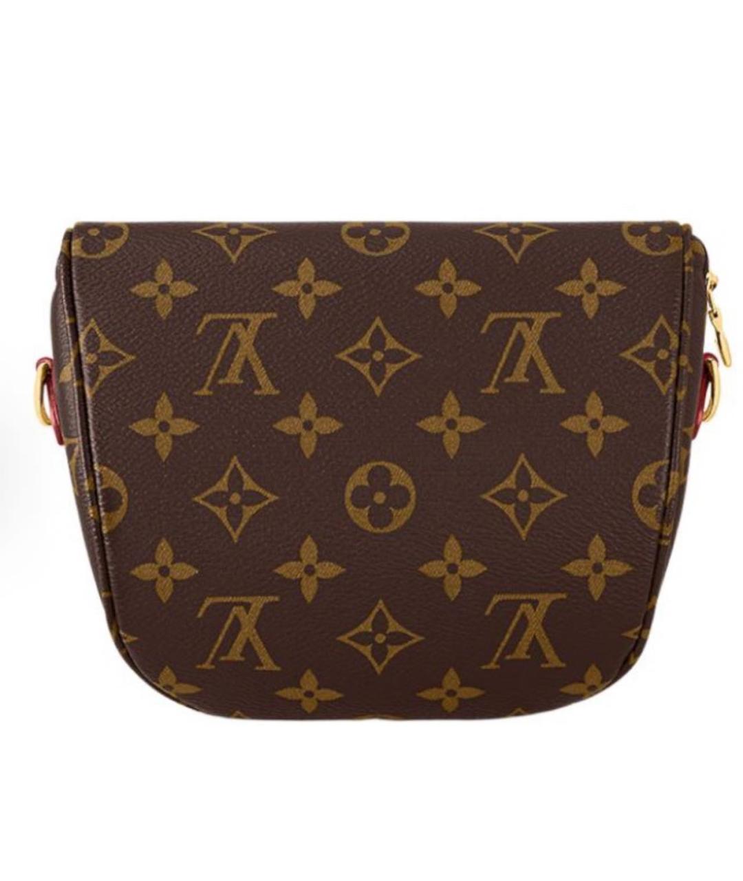 LOUIS VUITTON Коричневая сумка через плечо, фото 4