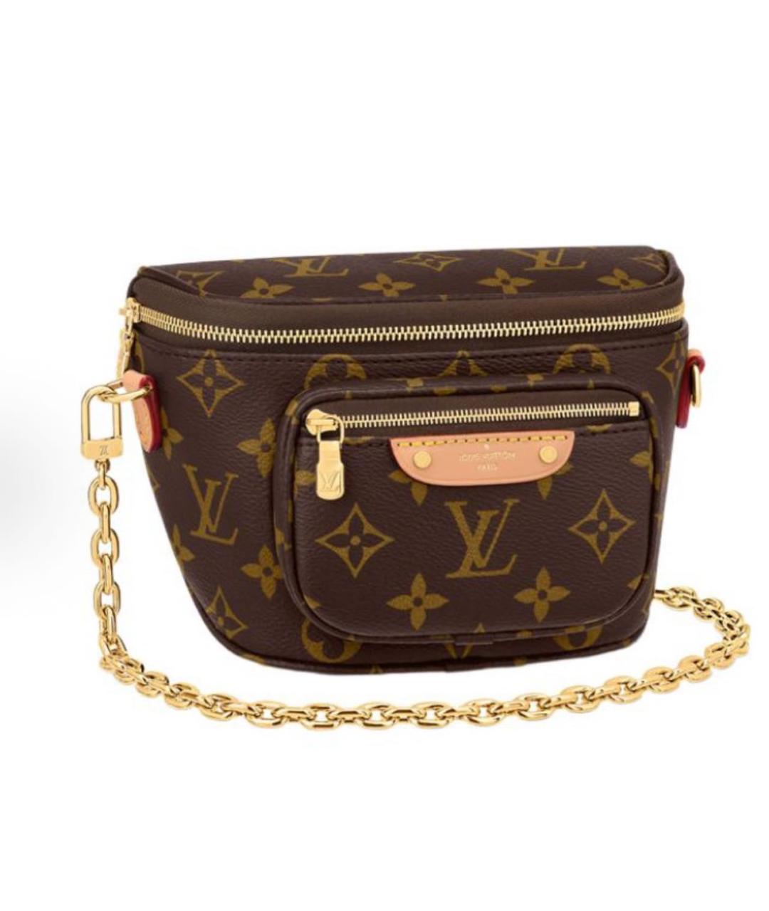 LOUIS VUITTON Коричневая сумка через плечо, фото 2