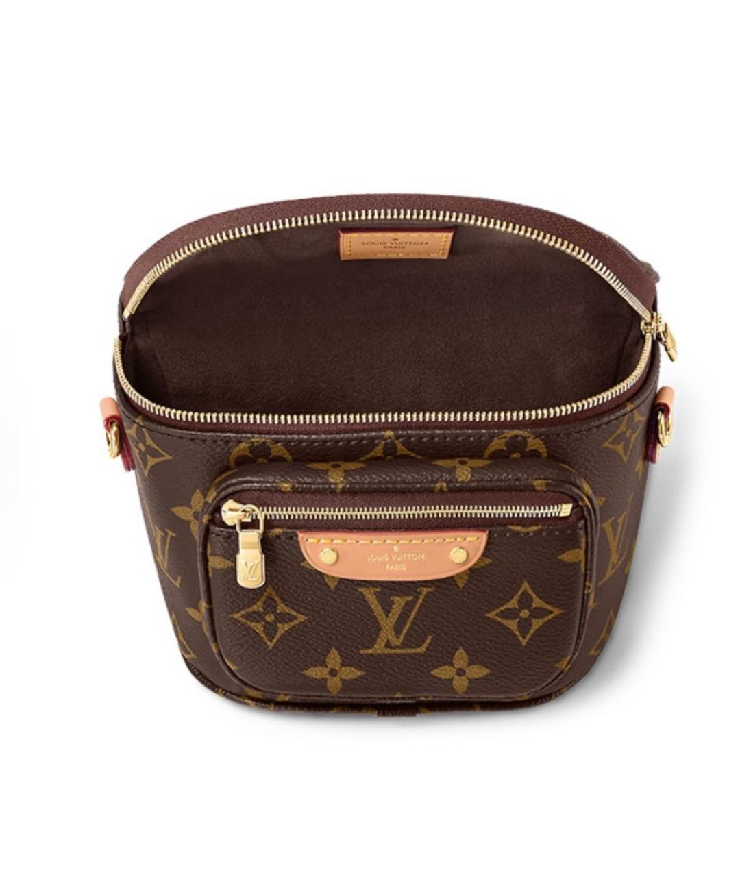 LOUIS VUITTON Коричневая сумка через плечо, фото 5
