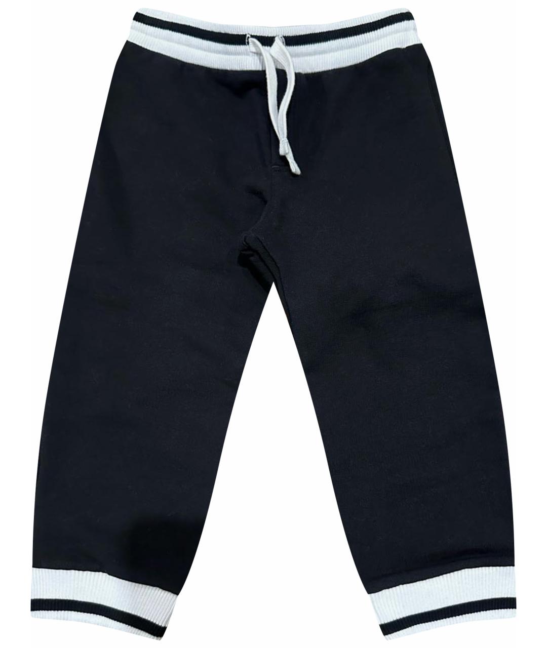 DOLCE & GABBANA KIDS Черные брюки и шорты, фото 1