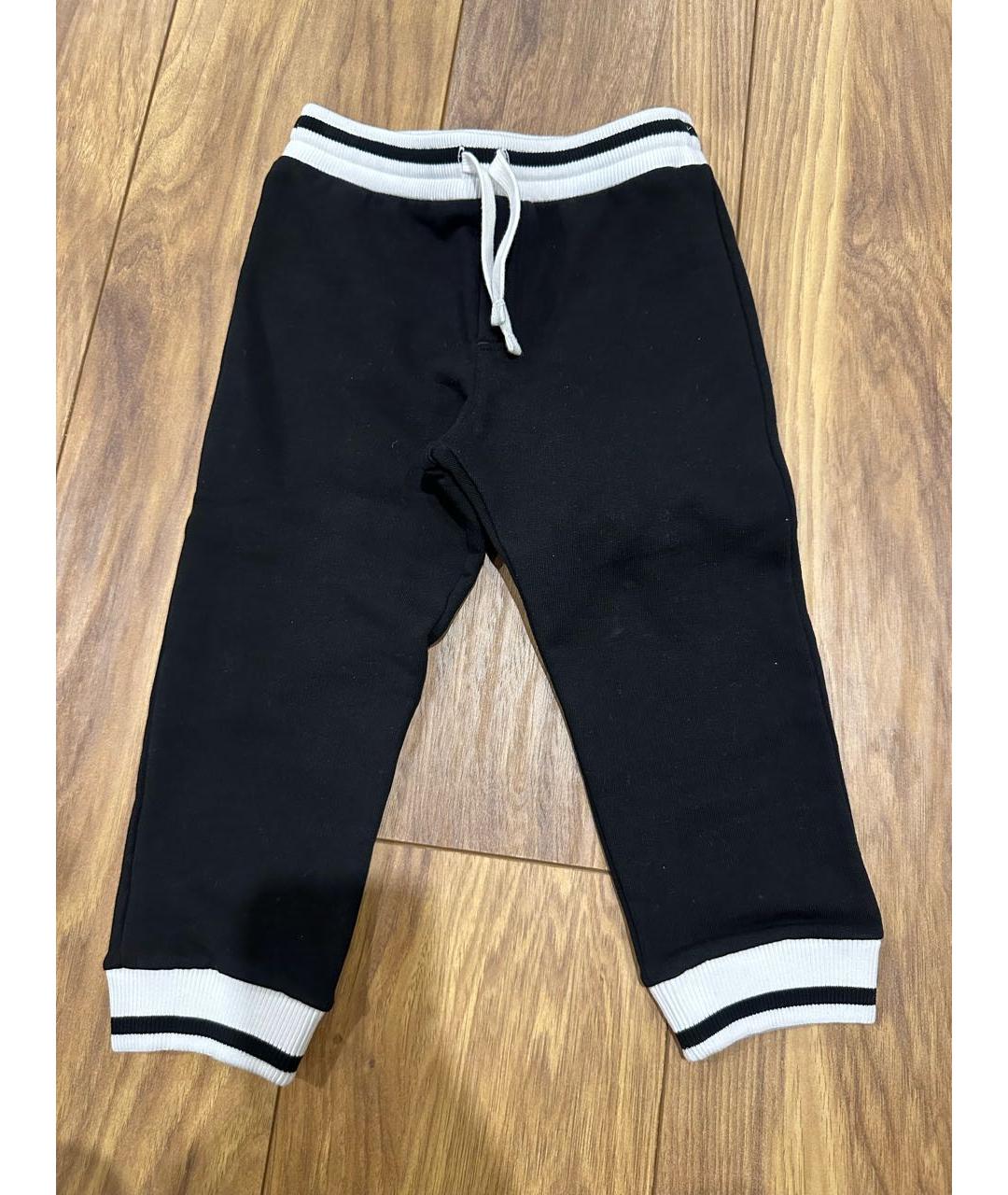 DOLCE & GABBANA KIDS Черные брюки и шорты, фото 4
