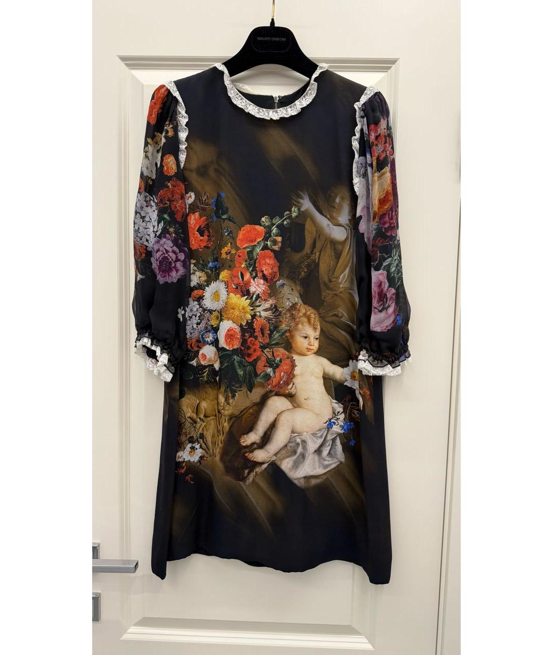 DOLCE&GABBANA Шелковое платье, фото 7