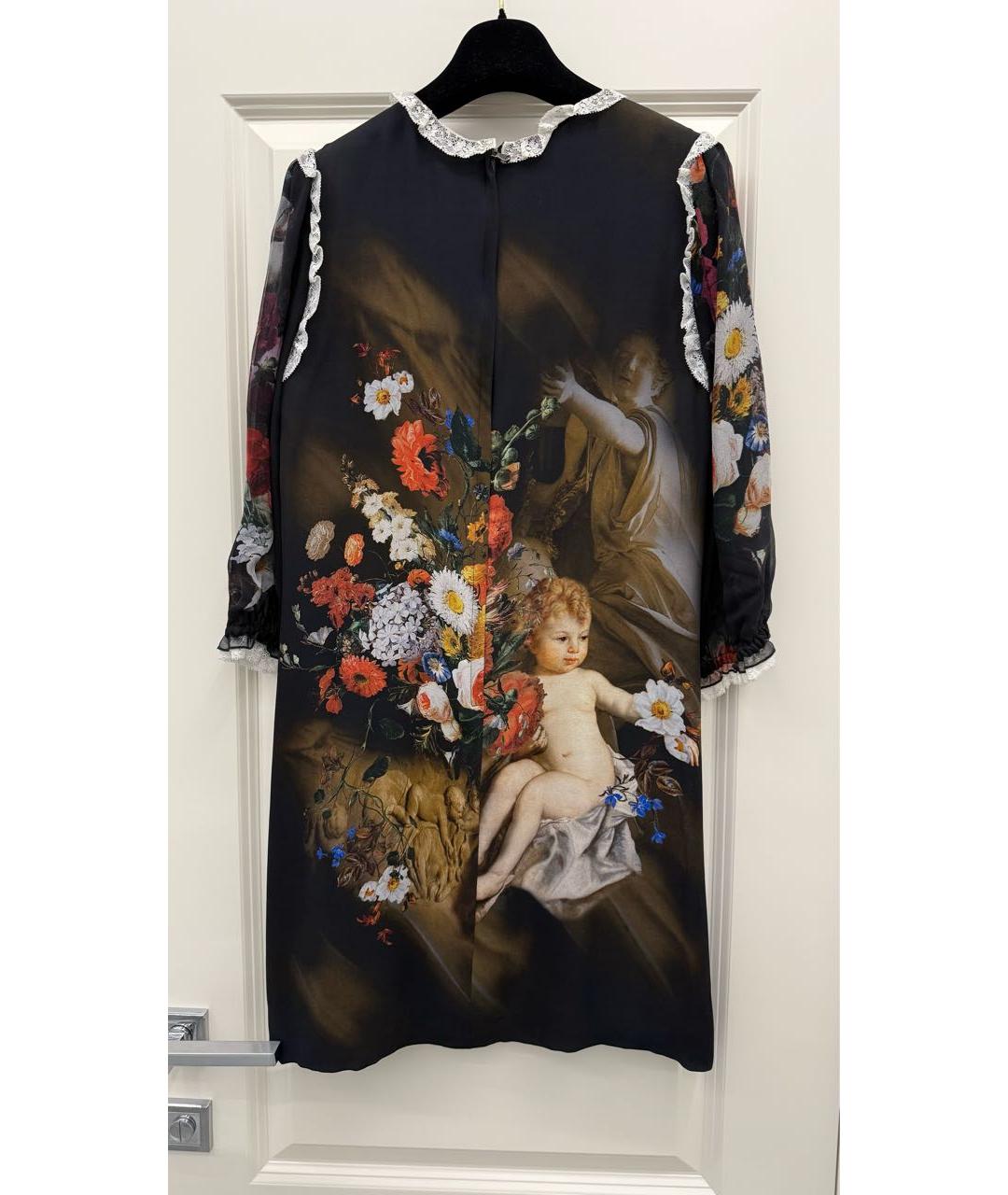 DOLCE&GABBANA Шелковое платье, фото 2