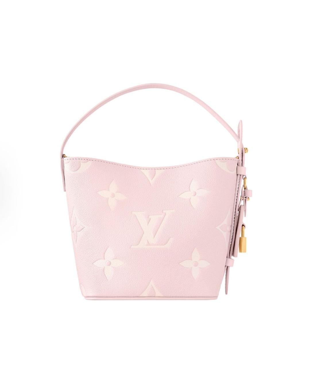 LOUIS VUITTON Розовая сумка тоут, фото 3