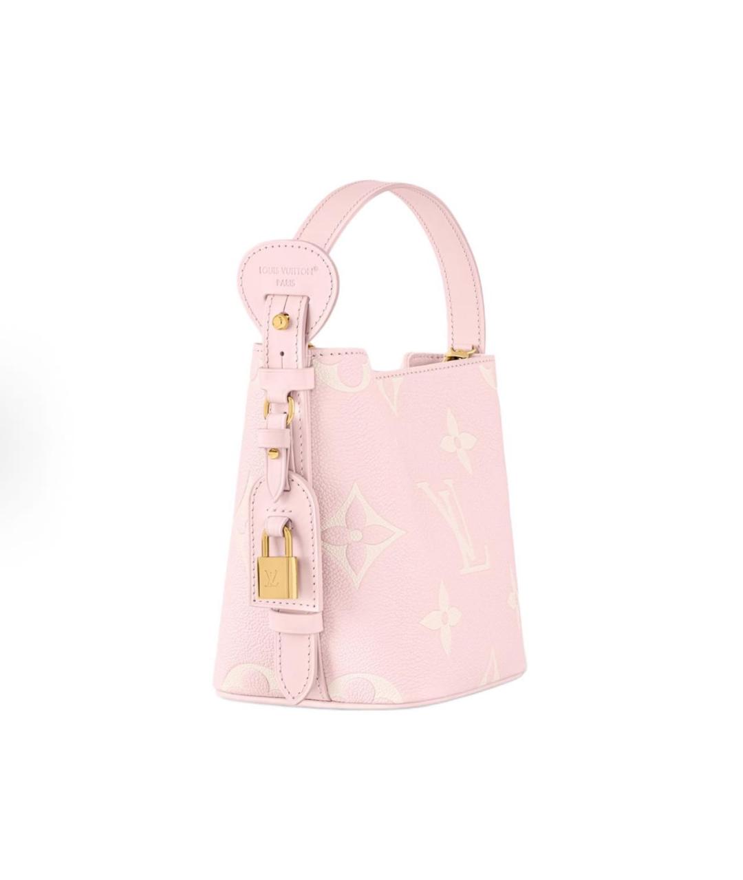 LOUIS VUITTON Розовая сумка тоут, фото 2