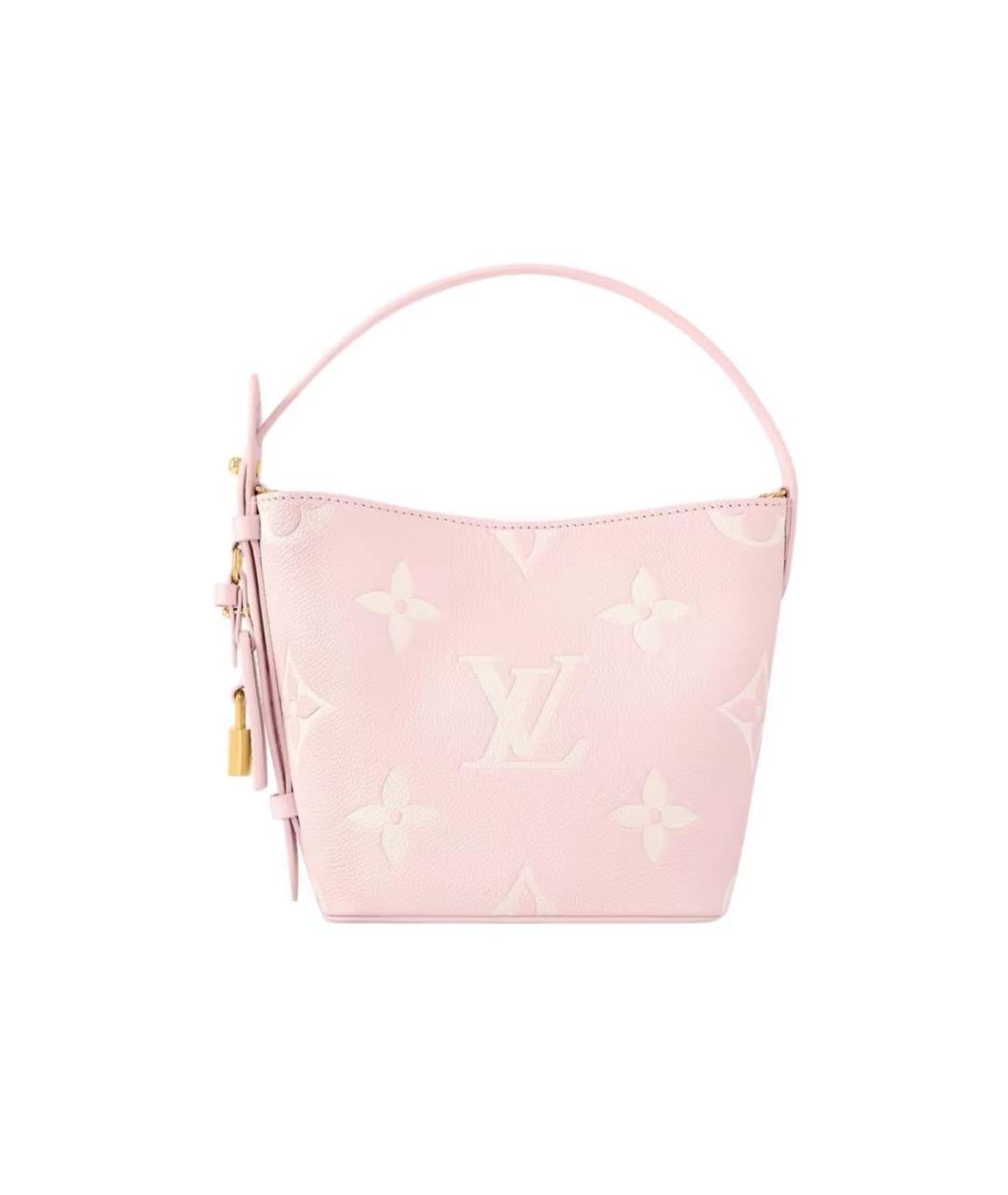 LOUIS VUITTON Розовая сумка тоут, фото 6