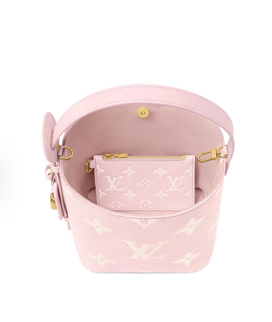 LOUIS VUITTON Розовая сумка тоут, фото 4