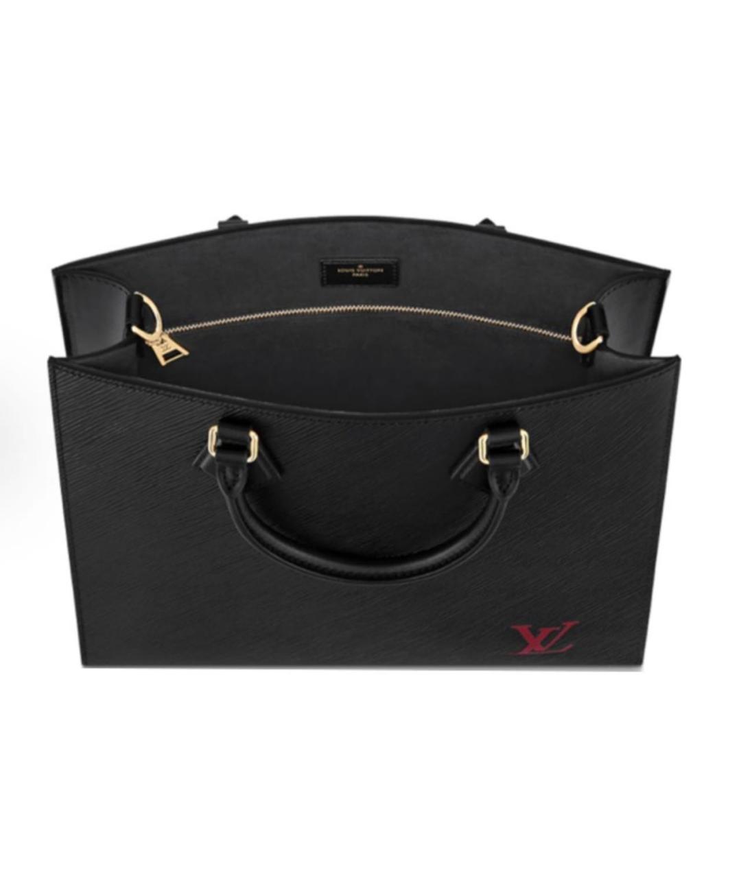 LOUIS VUITTON Черная сумка тоут, фото 4