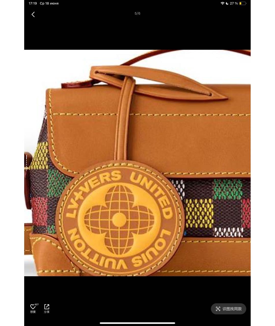 LOUIS VUITTON Сумка на плечо, фото 5