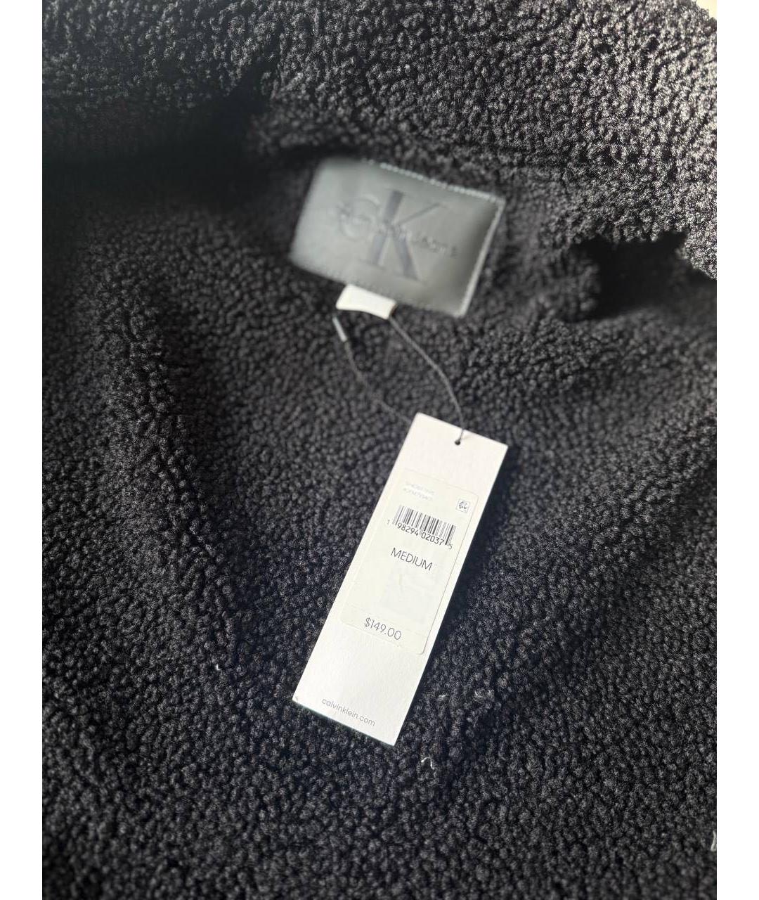 CALVIN KLEIN Темно-синяя деним куртка, фото 8