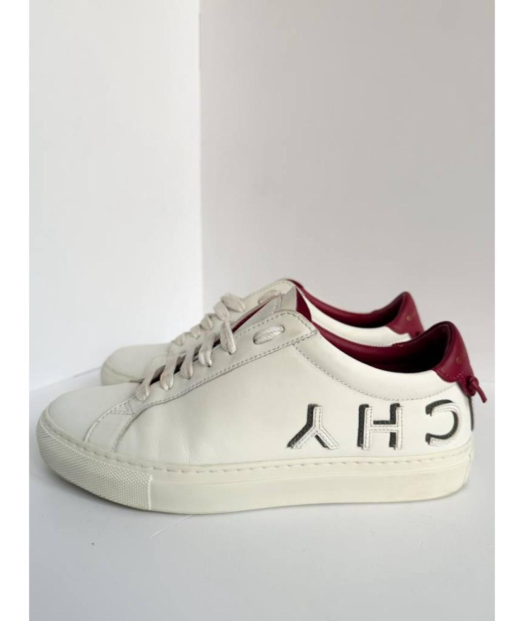 GIVENCHY Белые кожаные кеды, фото 5