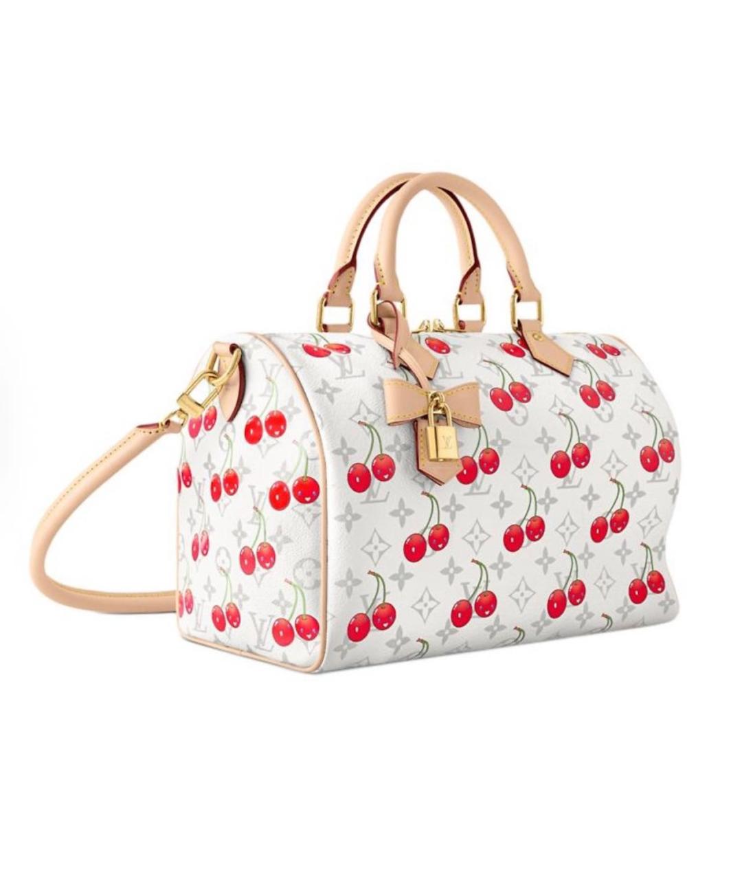 LOUIS VUITTON Белая сумка через плечо, фото 2