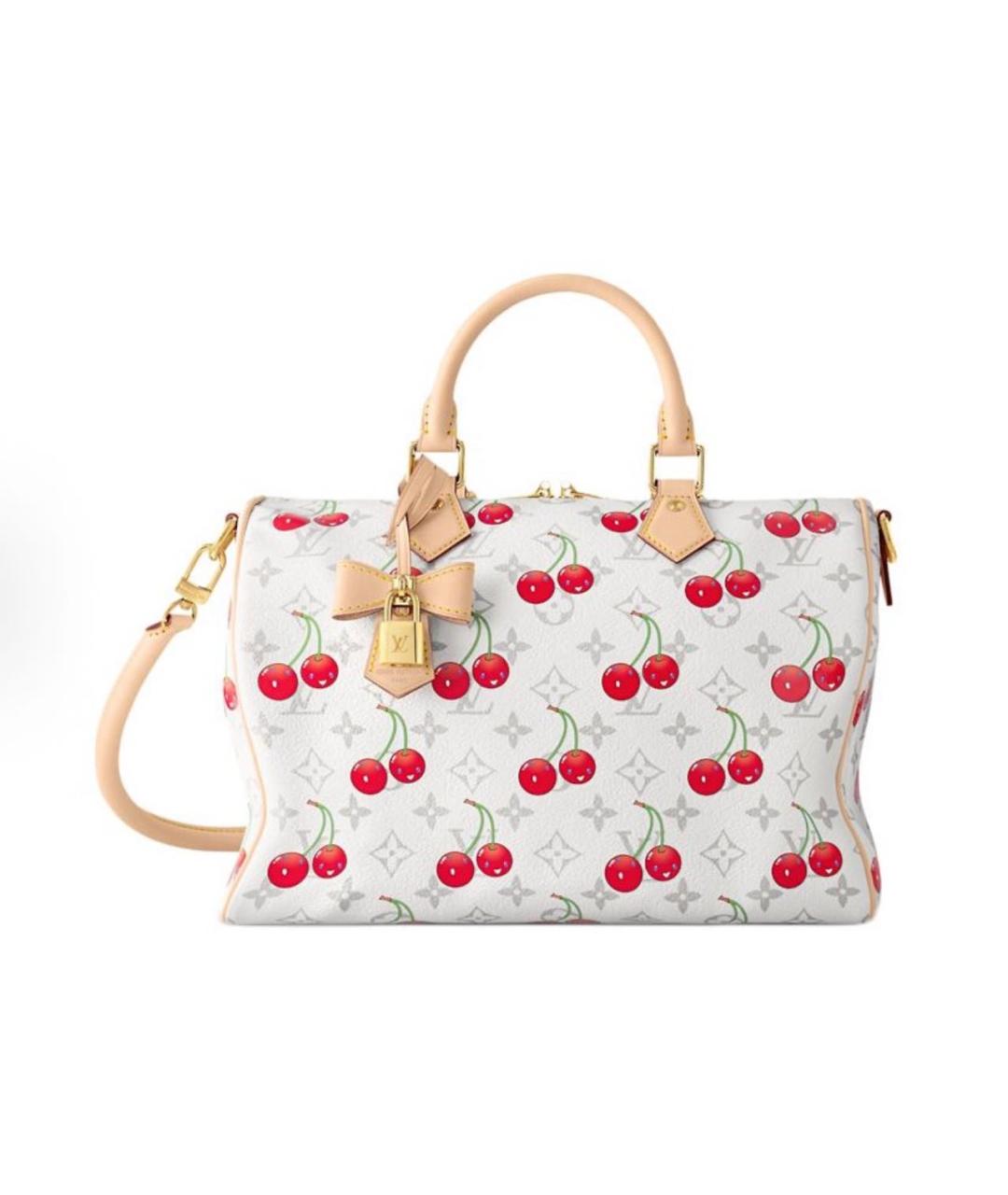 LOUIS VUITTON Белая сумка через плечо, фото 5