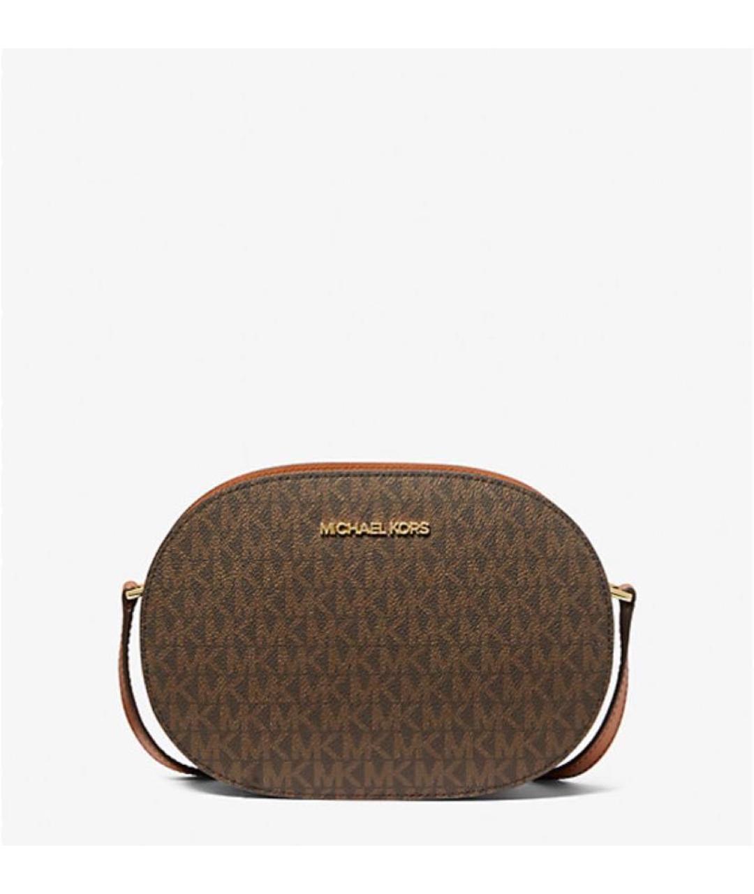 MICHAEL KORS Коричневая сумка через плечо, фото 8