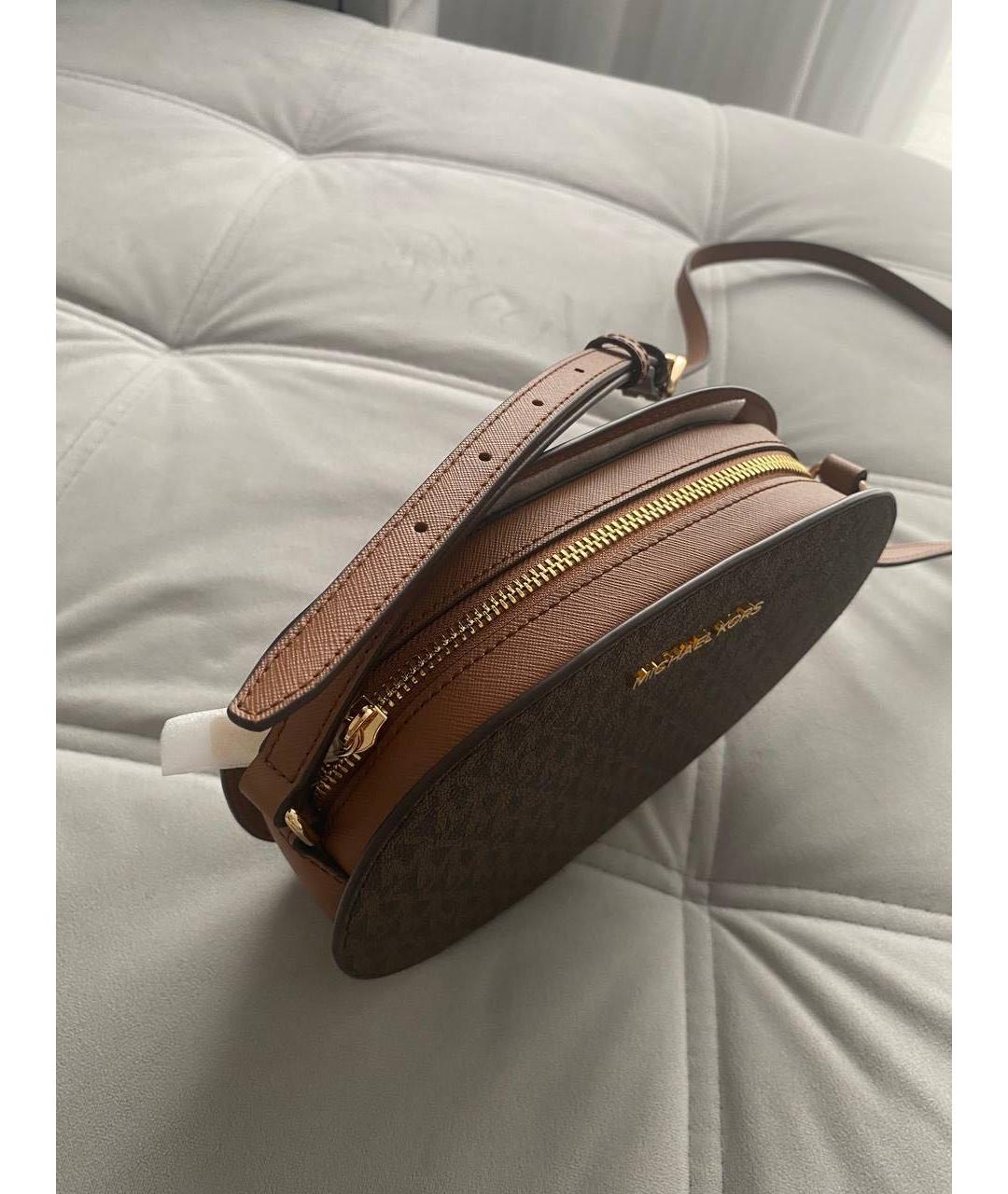 MICHAEL KORS Коричневая сумка через плечо, фото 3