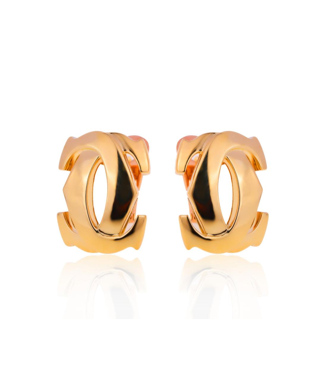 CARTIER Золотые серьги из желтого золота, фото 6