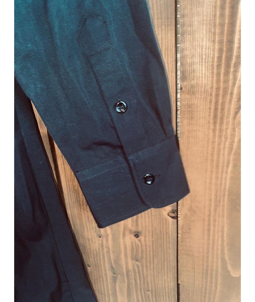 POLO RALPH LAUREN Черное хлопковое повседневное платье, фото 6