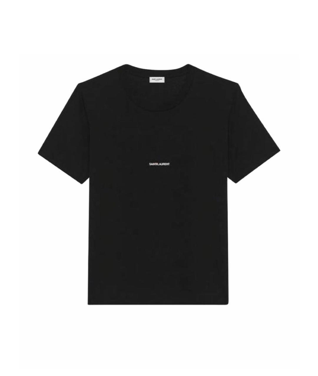 SAINT LAURENT Черная футболка, фото 4