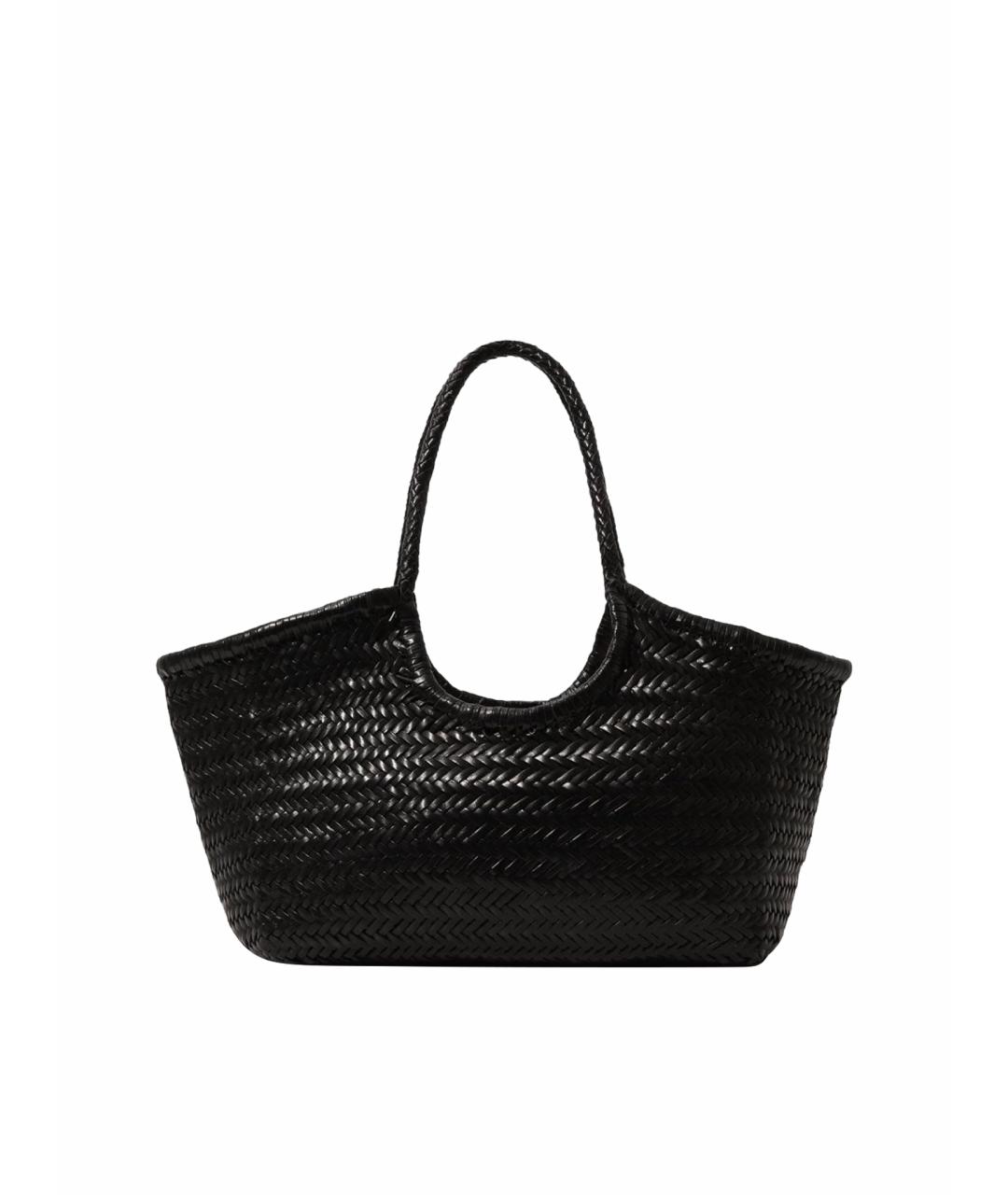 Dragon Diffusion Черная кожаная сумка тоут, фото 1