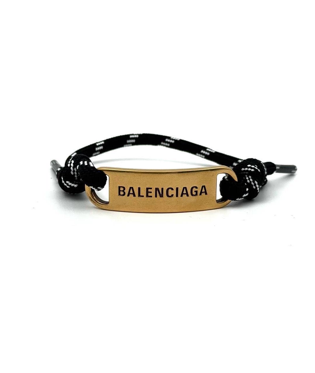 BALENCIAGA Черный браслет, фото 1