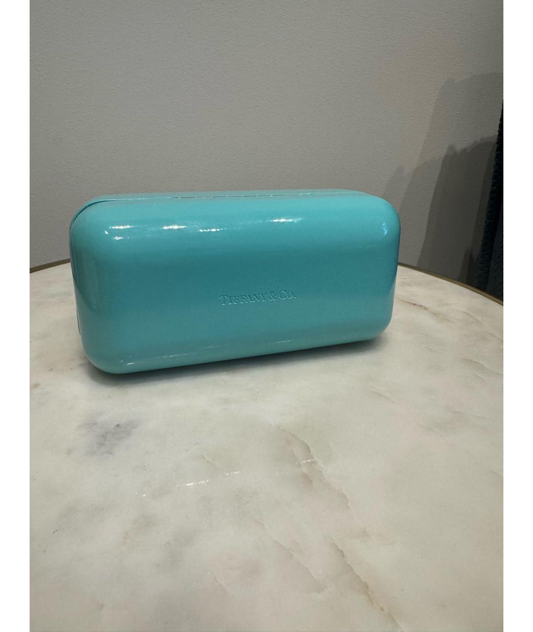 TIFFANY&CO Черные пластиковые солнцезащитные очки, фото 4