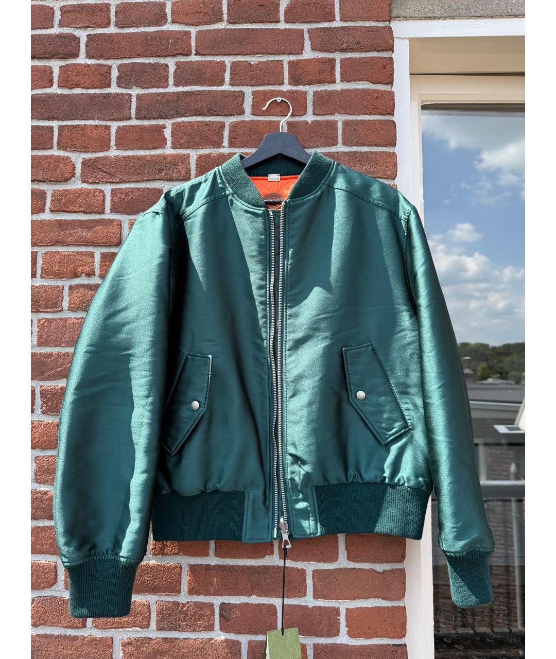 GUCCI Зеленая куртка, фото 9