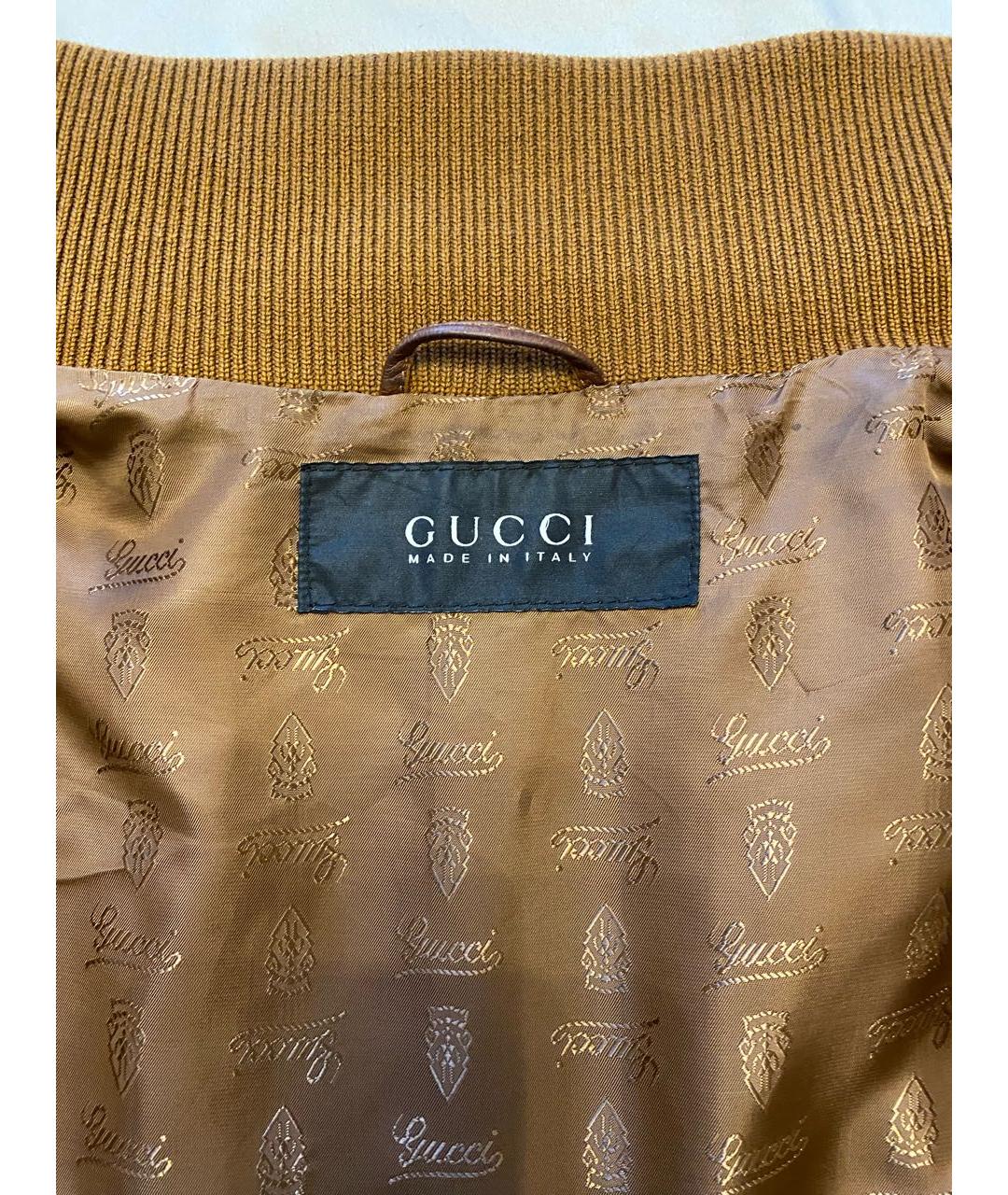 GUCCI Кожаная куртка, фото 3