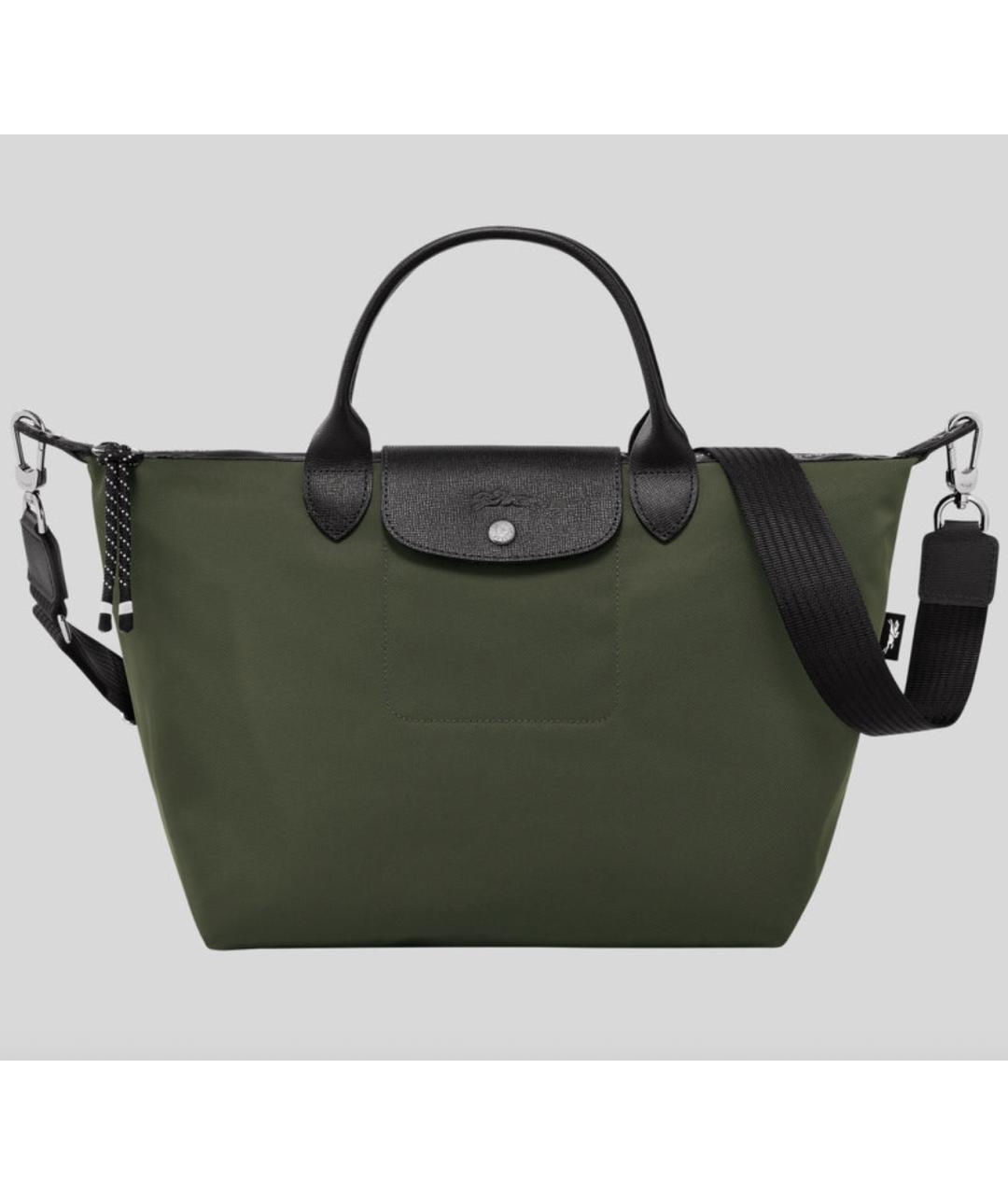LONGCHAMP Хаки синтетическая сумка тоут, фото 6