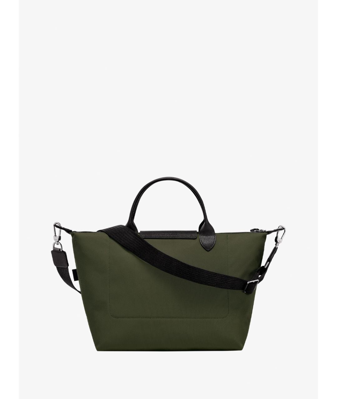 LONGCHAMP Хаки синтетическая сумка тоут, фото 2
