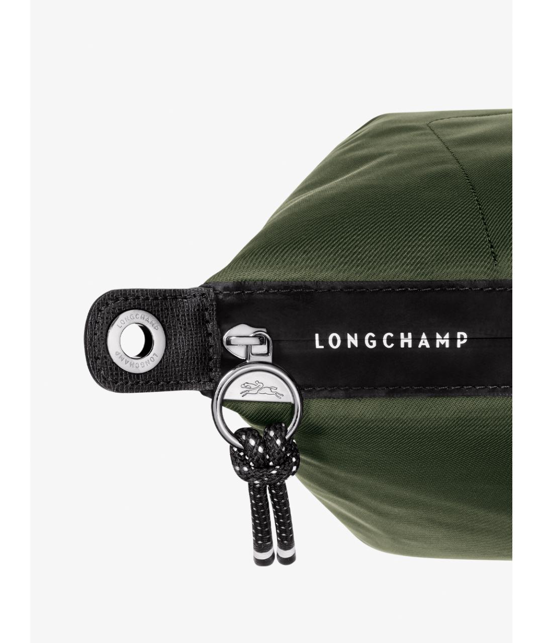 LONGCHAMP Хаки синтетическая сумка тоут, фото 5