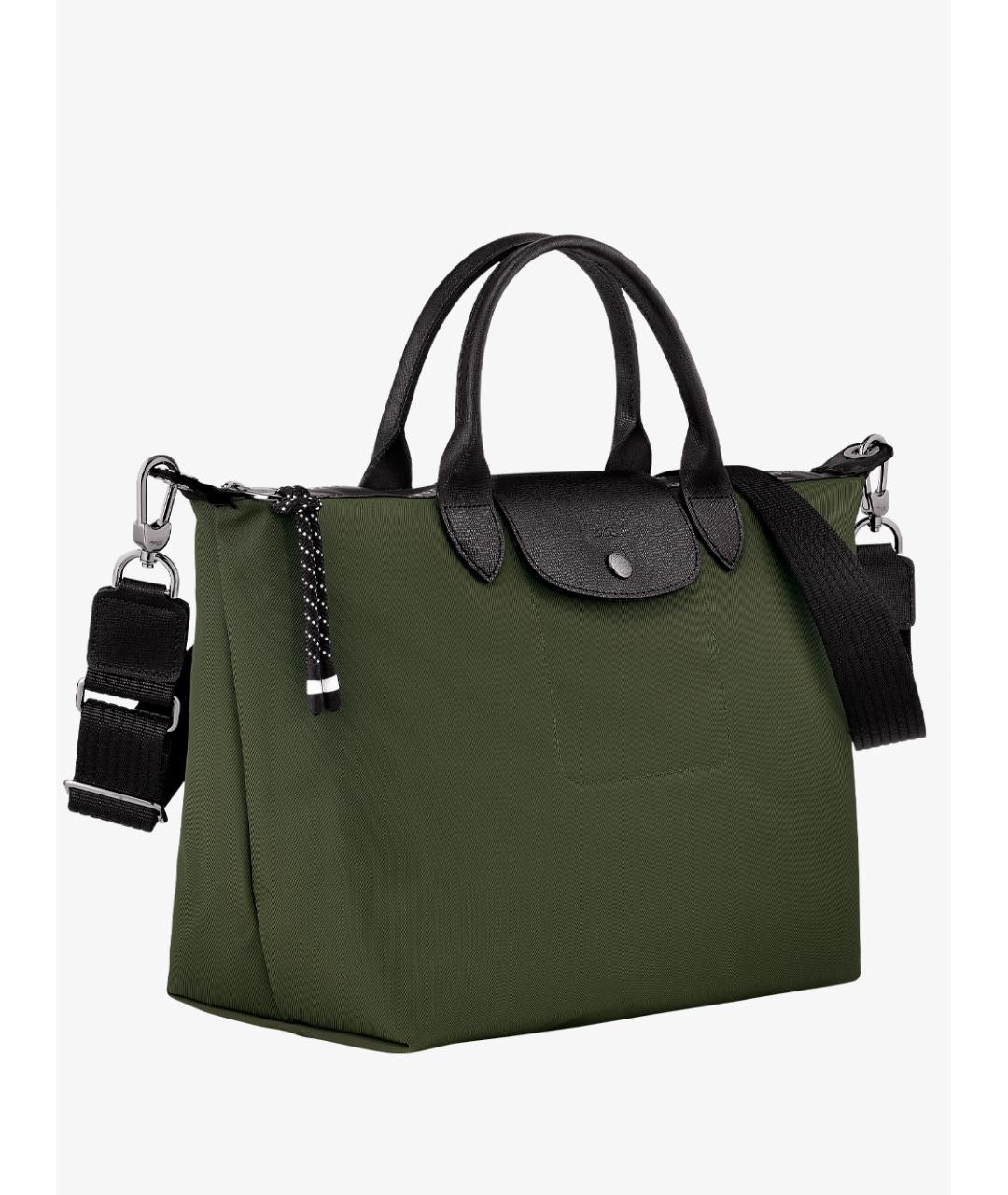 LONGCHAMP Хаки синтетическая сумка тоут, фото 3