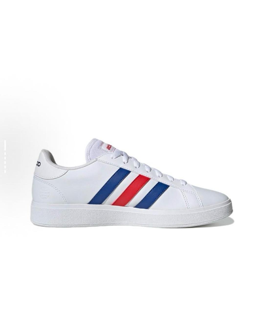 ADIDAS Белые кожаные низкие кроссовки / кеды, фото 8