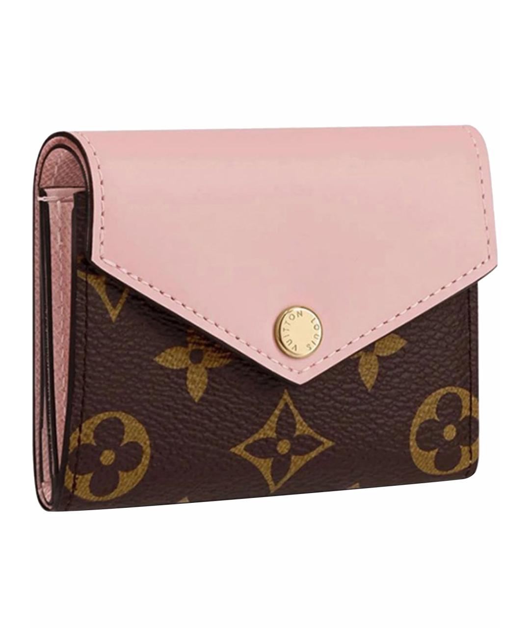 LOUIS VUITTON Коричневый кардхолдер, фото 1