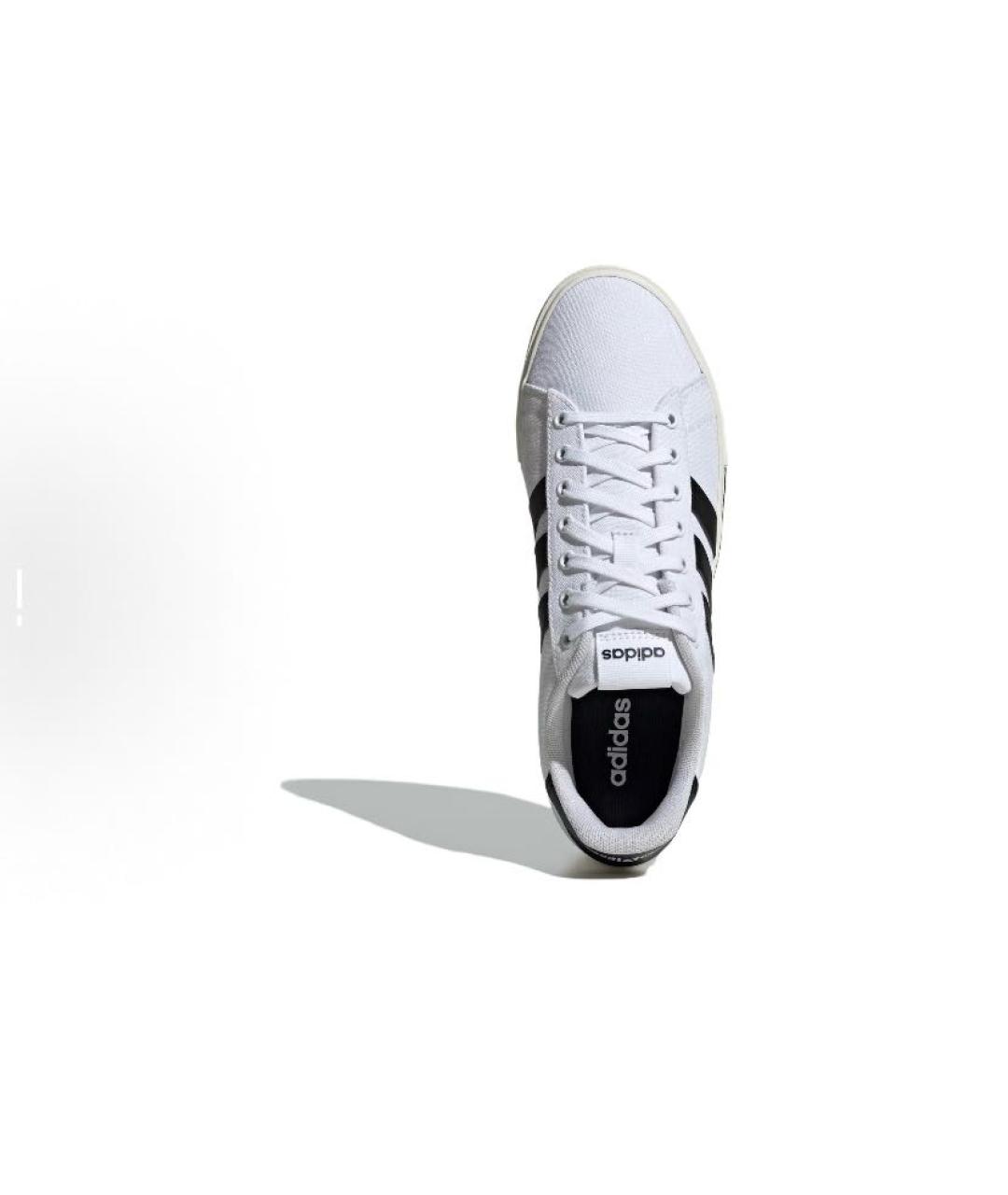ADIDAS Белые кожаные низкие кроссовки / кеды, фото 6