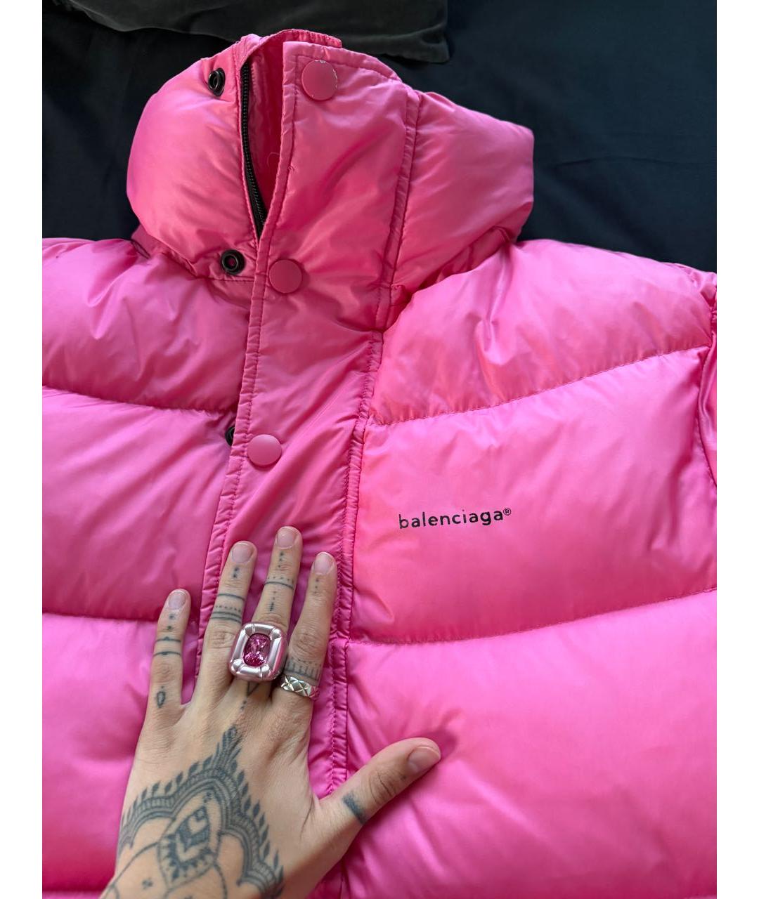BALENCIAGA Розовая куртка, фото 2