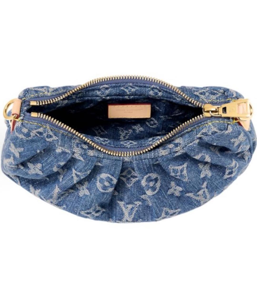 LOUIS VUITTON Синяя сумка через плечо, фото 3