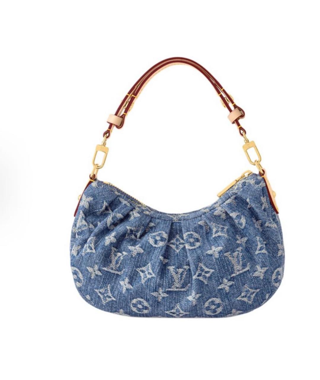 LOUIS VUITTON Синяя сумка через плечо, фото 2