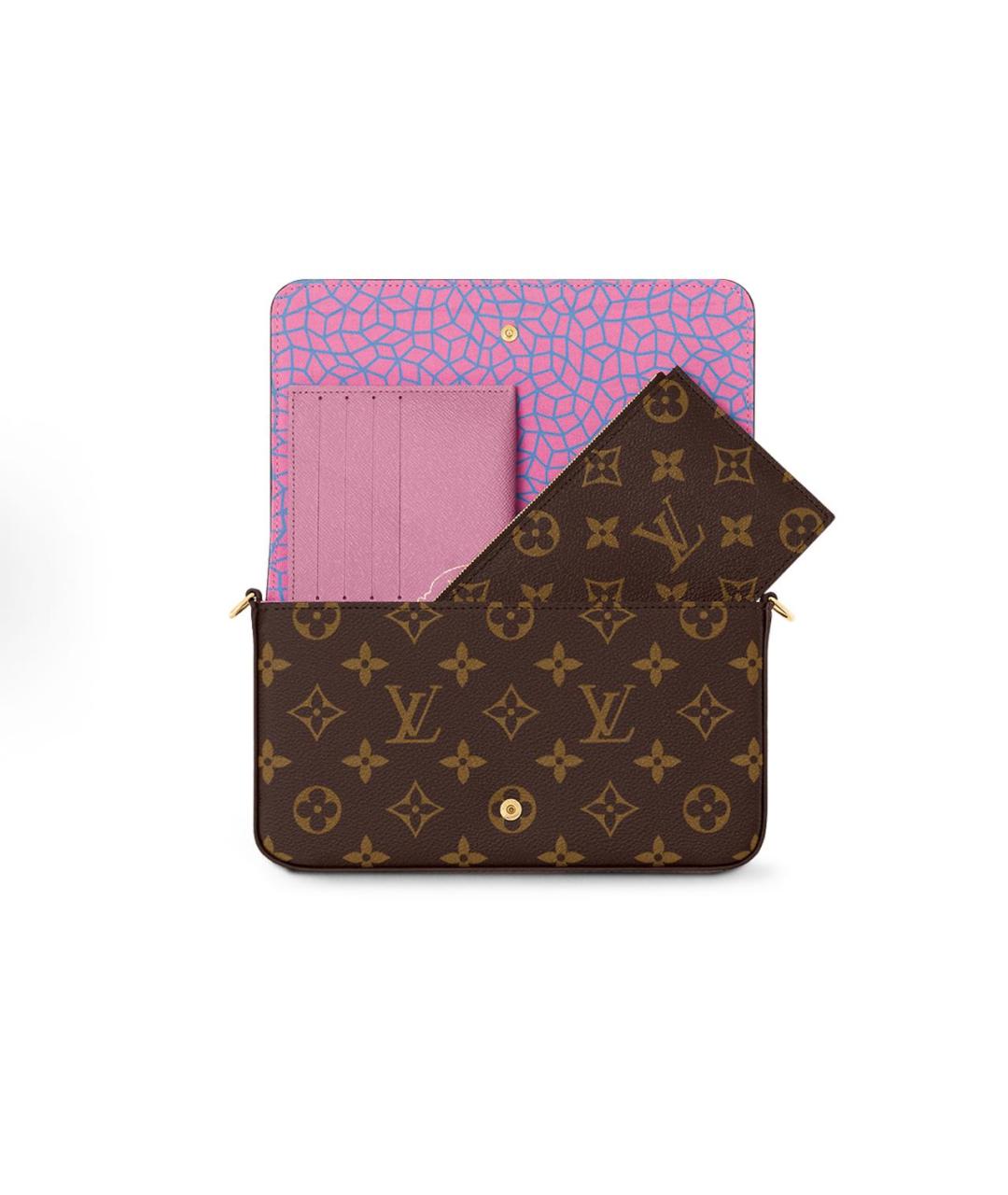 LOUIS VUITTON Коричневая сумка через плечо, фото 5