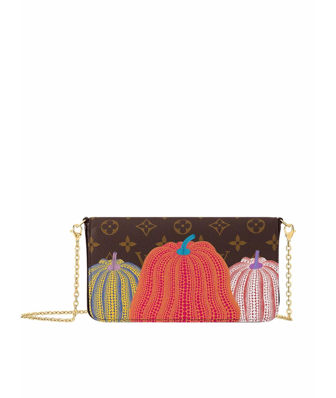 LOUIS VUITTON Коричневая сумка через плечо, фото 1