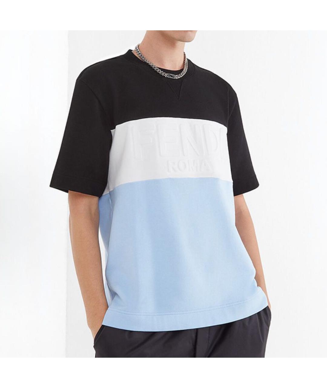 FENDI Серебряная латунная цепочка, фото 2