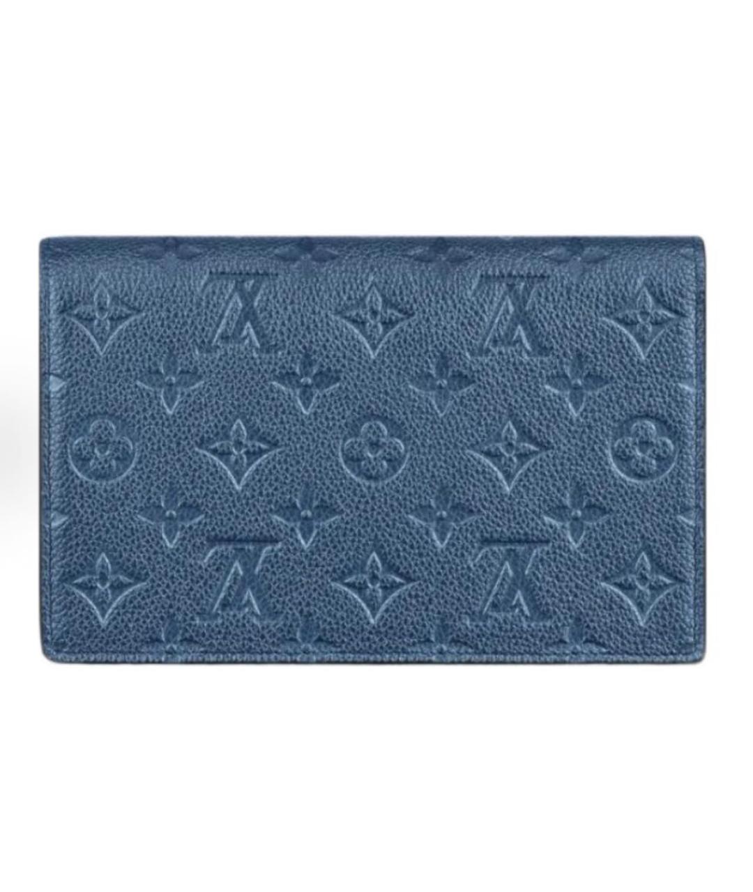 LOUIS VUITTON Синяя сумка через плечо, фото 3
