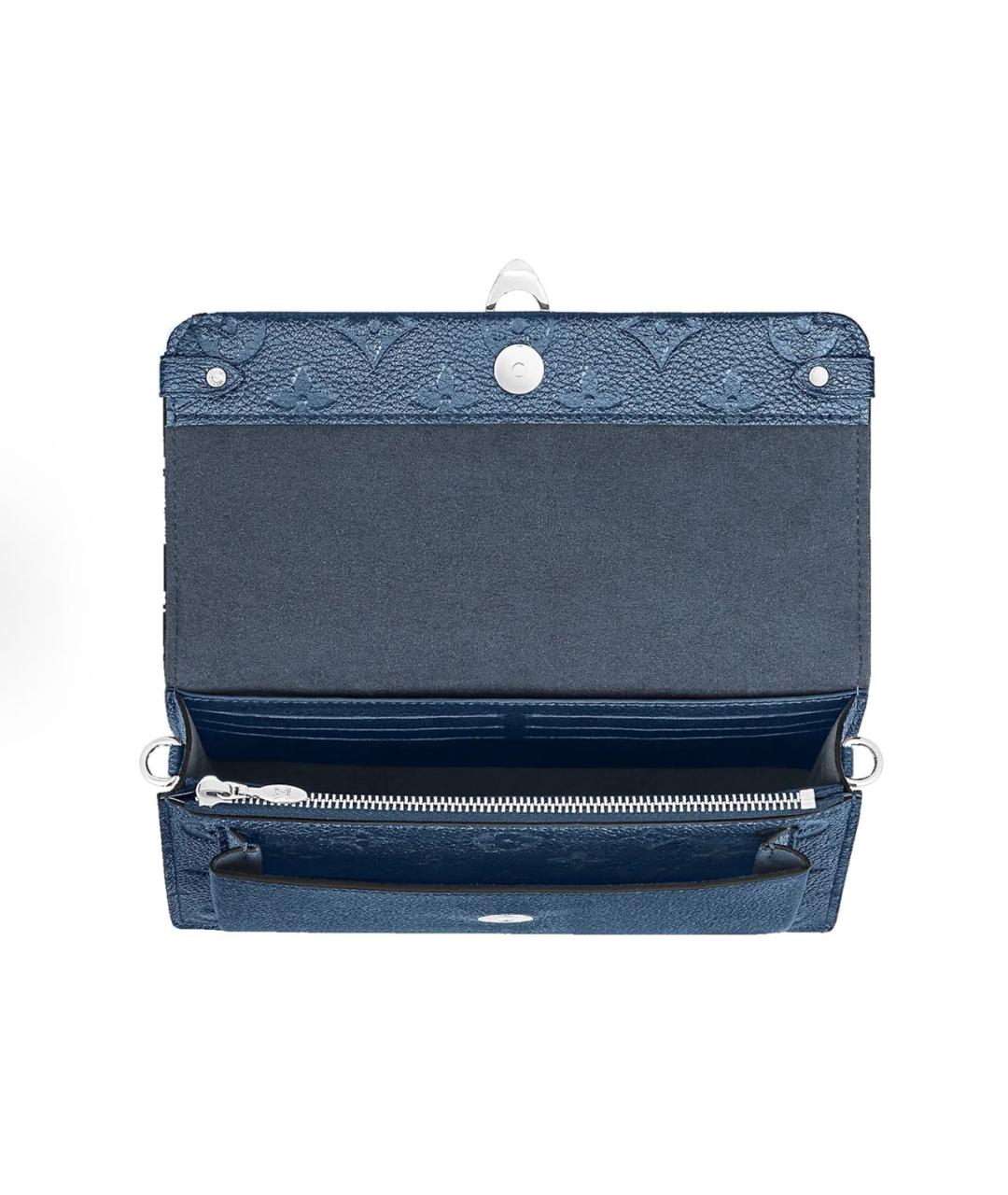 LOUIS VUITTON Синяя сумка через плечо, фото 4